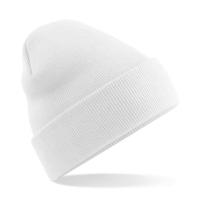 Beechfield Beanie Wintermuts - wit - acryl - volwassenen Beechfield Beanie Wintermuts - wit - acryl - volwassenen