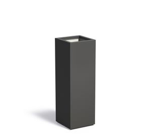 Polyester plantenbak CARREZ 40x40x120cm.