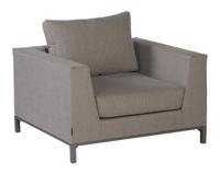 WOOOD Outdoor Loungestoel 'Sicilië' kleur Taupe