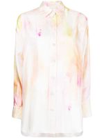 ZIMMERMANN t-shirt à motif tie dye - Multicolore