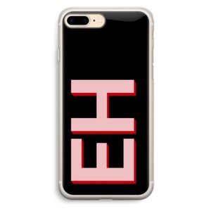 Monogram: iPhone 7 Plus Transparant Hoesje