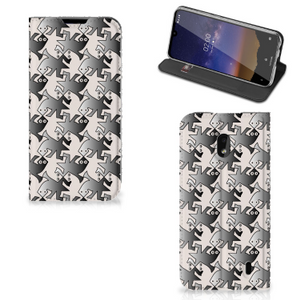 Nokia 2.2 Hoesje maken Salamander Grey