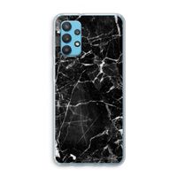 Zwart Marmer 2: Samsung Galaxy A32 4G Transparant Hoesje