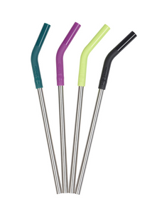 Klean Kanteen Straw 4 Pack 8Mm Rietje Drinken Accessoire Multi Color/Steel