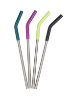 Klean Kanteen Straw 4 Pack 8Mm Rietje Drinken Accessoire Multi Color/Steel Klean Kanteen Straw 4 Pack 8Mm Rietje Drinken Accessoire Multi Color/Steel