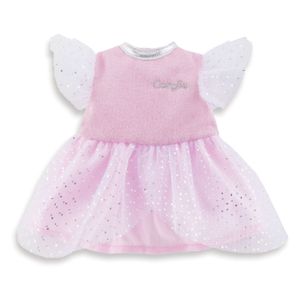 Corolle ma poppenjurk roze met glitters