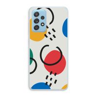 Illustratieve pop 3: Samsung Galaxy A73 Transparant Hoesje