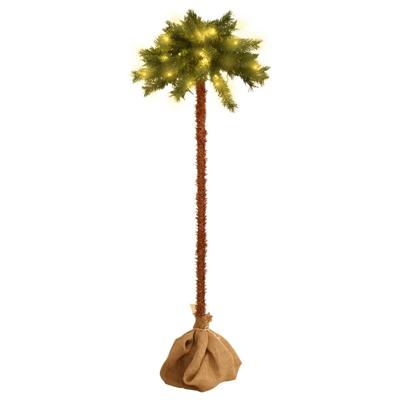 VidaXL Kunstpalmboom met led&apos;s 120 cm