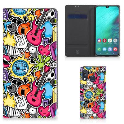Samsung Galaxy A40 Hippe | Standcase | Punk Rock