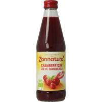 Zonnatura Cranberrysap puur bio
