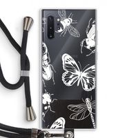 Tiny Bugs: Samsung Galaxy Note 10 Plus Transparant Hoesje met koord