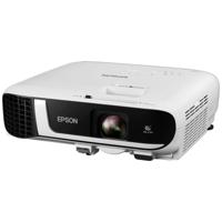 Epson EB-FH52 Beamer 3LCD 4000 ANSI-lumen 1920 x 1080 Full HD Full HD, Geïntegreerde luidspreker, Met afstandsbediening, USB-display, USB-A, VGA-ingang, WiFi,