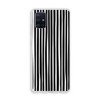 Stripes: Galaxy A51 4G Transparant Hoesje