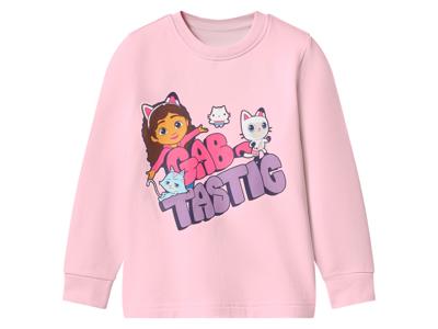 Kinder longsleeve Gabby's Poppenhuis (Roze, 98/104)