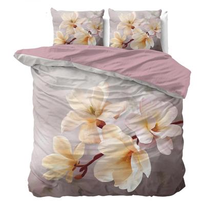 Dekbedovertrek Isaline - Tweepersoons (200x200 Cm) - Microvezel - Bloemen - Sleeptime Essentials - Dekbed-Discounter.nl