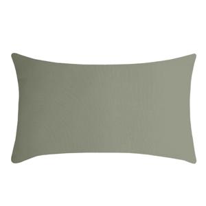 Stof Textile sierkussen Nelson - groen - 30 x 50 cm - bank kussens - polyester