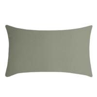 Stof Textile sierkussen Nelson - groen - 30 x 50 cm - bank kussens - polyester Stof Textile sierkussen Nelson - groen - 30 x 50 cm - bank kussens - polyester