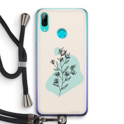 Violets are blue: Huawei P Smart (2019) Transparant Hoesje met koord