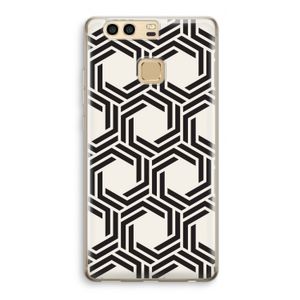Geometrisch patroon: Huawei P9 Transparant Hoesje