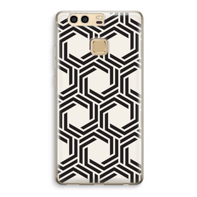 Geometrisch patroon: Huawei P9 Transparant Hoesje