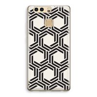 Geometrisch patroon: Huawei P9 Transparant Hoesje
