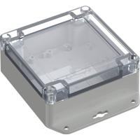 TRU COMPONENTS 6U07111105639 TC-13865276 Industriële behuizing 136.5 x 106.5 x 45 Polycarbonaat Lichtgrijs 1 stuk(s)