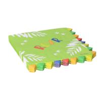 Feestservetten - 16x - dinosaurus - themafeest - kinderfeest - groen - 3 laags - 33 x 33 cm
