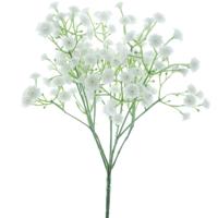 Kunstbloem Gipskruid Muralis - 30 cm - wit - losse tak - kunst zijdebloem - Gypsophila