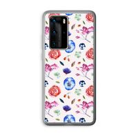 Bloemetjes: Huawei P40 Pro Transparant Hoesje
