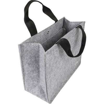 Sigel Laptoptas Desk Sharing Bag Basic M Synthetisch vilt Lichtgrijs (b x h x d) 36 x 28 x 15 cm Geschikt voor max. (laptop): 39,1 cm (15,4)
