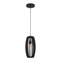 Eglo Zwarte hanglampBajazzara Ø 26cm - 900504