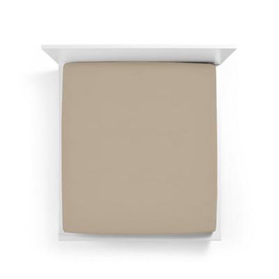 Bella Donna Bella Donna Jersey La Piccola Duo 1 Splittopperhoeslaken 160x190-200 cm champagne-0711
