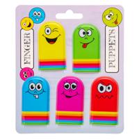 Duckiez Vingerpoppetjes gezichtjes, 5st.