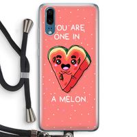 One In A Melon: Huawei P20 Transparant Hoesje met koord