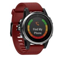 Snelle verwijderbare siliconen polsband voor fenix 5S 20mm (rood)