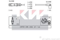 Kw Bougiekabelset 360 585