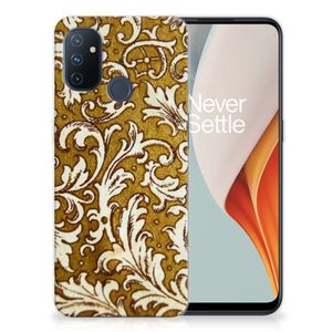 Siliconen Hoesje OnePlus Nord N100 Barok Goud