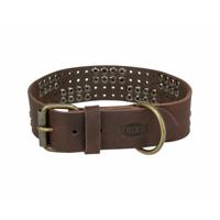 Hondenhalsband Trixie Rustic Donkerbruin M