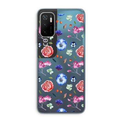 Bloemetjes: Xiaomi Poco M3 Pro 5G Transparant Hoesje