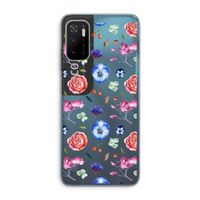 Bloemetjes: Xiaomi Poco M3 Pro 5G Transparant Hoesje
