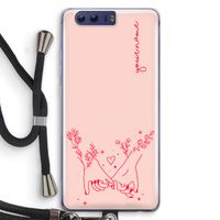 Best Friends: Honor 9 Transparant Hoesje met koord