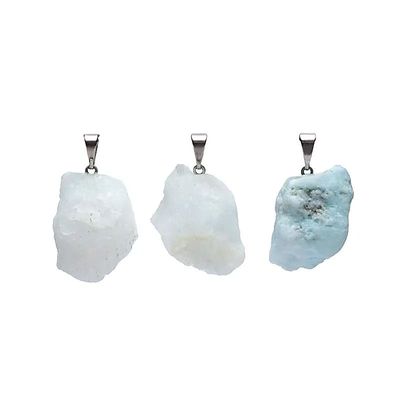 Ruwe Edelsteen Hanger Hemimorfiet - 2 cm