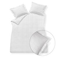Vandyck Vandyck Home 78 Check 300Tc Dekbedovertrek Lits-jumeaux XL (260x240) white