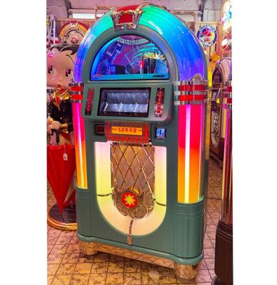 Sound Leisure Slim Line 80-CD Jukebox 1015 - Turquoise PLUS Bentley Grille