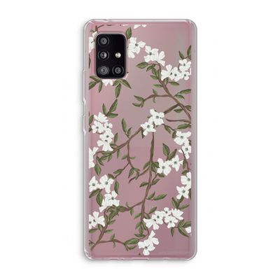 Blossoming spring: Samsung Galaxy A51 5G Transparant Hoesje