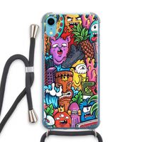 Vexx Mixtape: iPhone XR Transparant Hoesje met koord