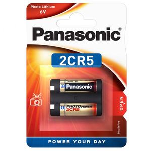 Panasonic Photo Lithium Battery 2CR5 Wegwerpbatterij Nikkel-oxyhydroxide (NiOx)