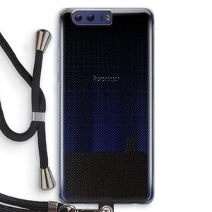 Musketon Halftone: Honor 9 Transparant Hoesje met koord