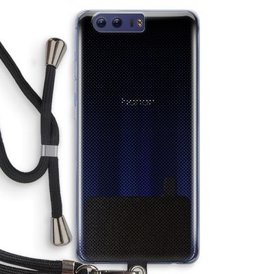Musketon Halftone: Honor 9 Transparant Hoesje met koord