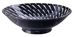 Blauw-witte kom - Mixed Bowls - 1600ml - 25,4 x 7,8cm
